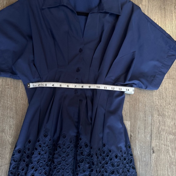 Navy Blue Dress by Exquise - Picture 3 of 6